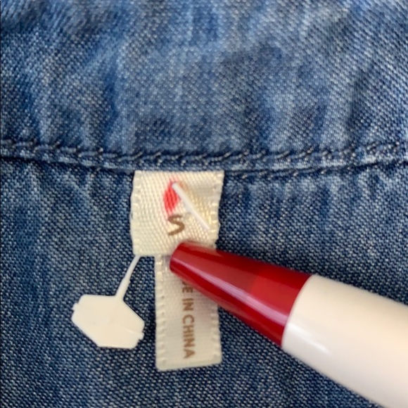 Chambrai Long sleeve button down denim shirt - Picture 5 of 8